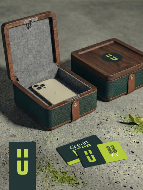 Green HAÜS Lock Box Green HAÜS Lock Box