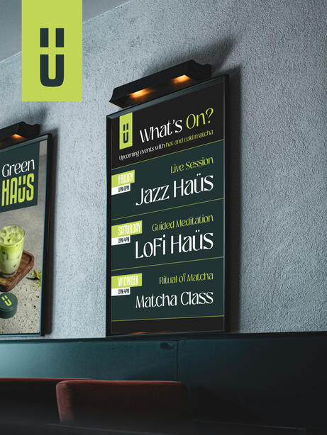 Green HAÜS Poster Green HAÜS Poster